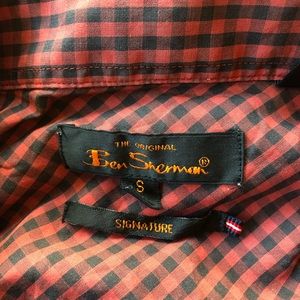 Small Ben Sherman gingham short sleeve shirt